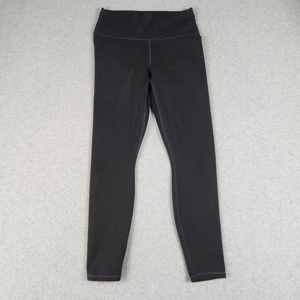 Fabletics PowerHold Leggings Womens W26 Black High Waist Compression Base Layer
